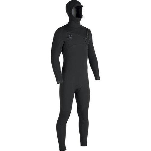 Vissla Vissla 7 Seas 5/4 Heren Black Fade Hooded Winter Wetsuit Vissla Vissla 7 Seas 5/4 Heren Black Fade Hooded Winter Wetsuit