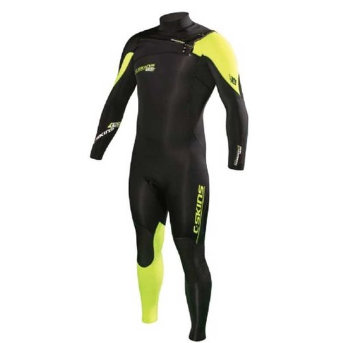 C-Skins C-Skins ReWired 3/2 Kids Zomer Geel/Zwart Wetsuit C-Skins C-Skins ReWired 3/2 Kids Zomer Geel/Zwart Wetsuit