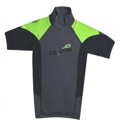 C-Skins C-Skins Heren Lycra Short Sleeve Grey C-Skins C-Skins Heren Lycra Short Sleeve Grey
