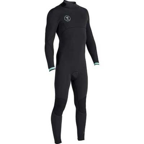 Vissla Vissla 7 Seas 4/3/2 Heren Black Back Zip Zomer Wetsuit Vissla Vissla 7 Seas 4/3/2 Heren Black Back Zip Zomer Wetsuit