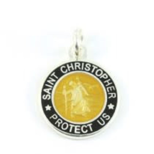 Saint Christopher Saint Christopher Zwart/Brons Ketting Saint Christopher Saint Christopher Zwart/Brons Ketting
