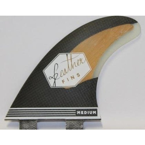 Feather Fins Feather Fins FCS Bamboo & Carbon Thruster Fins Feather Fins Feather Fins FCS Bamboo & Carbon Thruster Fins