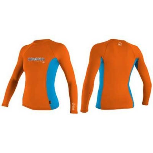 O'Neill O'Neill Skins LS Kids Neon/Roze Oranje Lycra O'Neill O'Neill Skins LS Kids Neon/Roze Oranje Lycra