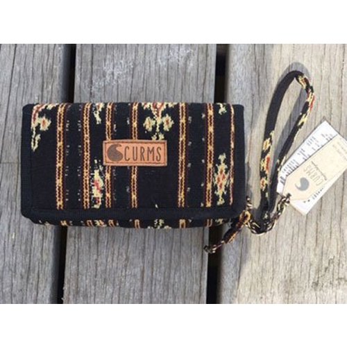 Curms Curms Wallet Portemonnee Zwart Curms Curms Wallet Portemonnee Zwart