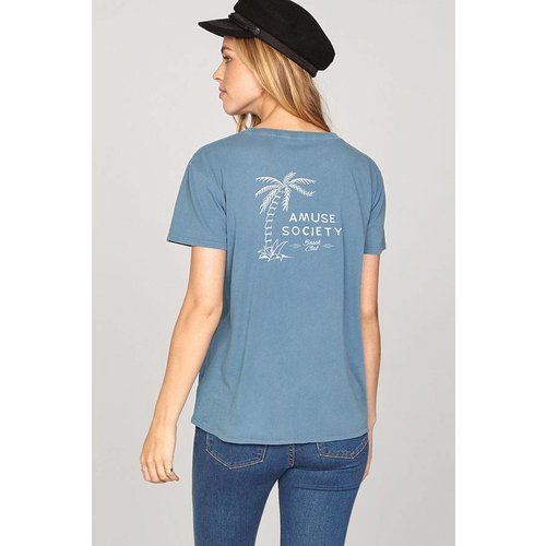 Amuse Amuse Tranquil Waters Riviera Blue Tee Amuse Amuse Tranquil Waters Riviera Blue Tee