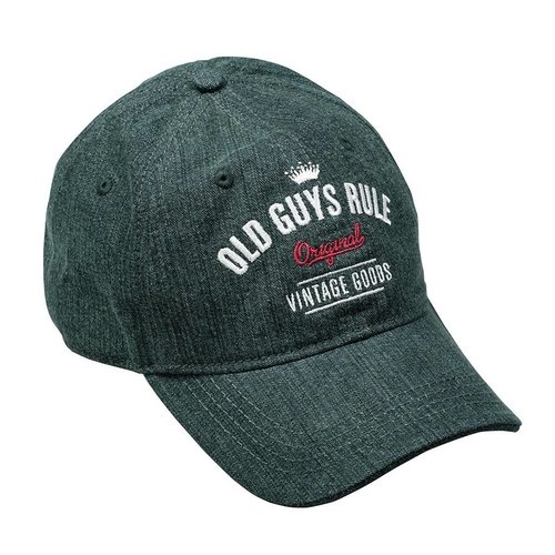 Old Guys Rule Old Guys Rule Aged To Perfection Denim Green Cap Old Guys Rule Old Guys Rule Aged To Perfection Denim Green Cap