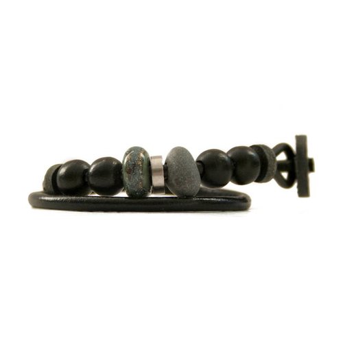 Beach Bumb Beach Bumb Armbandje Groen/Blauw Double Beach Bumb Beach Bumb Armbandje Groen/Blauw Double