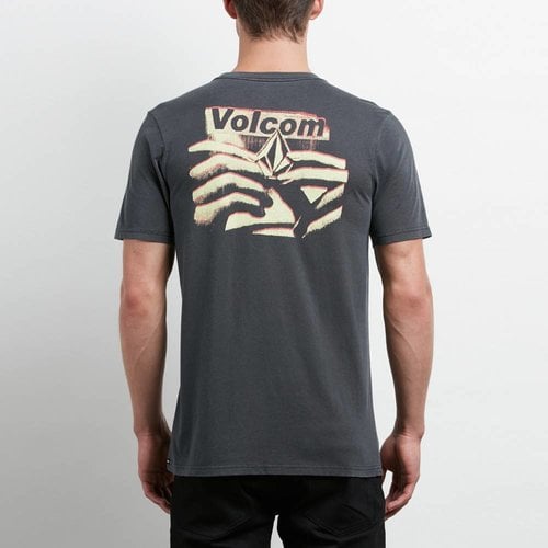 Volcom Volcom Heren Liberate Stone Black Tee Volcom Volcom Heren Liberate Stone Black Tee