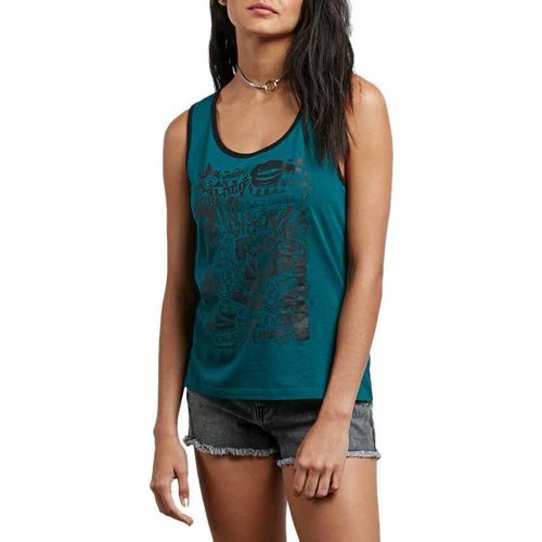 Volcom Volcom Dames Cosmic Clash Tanktop Volcom Volcom Dames Cosmic Clash Tanktop
