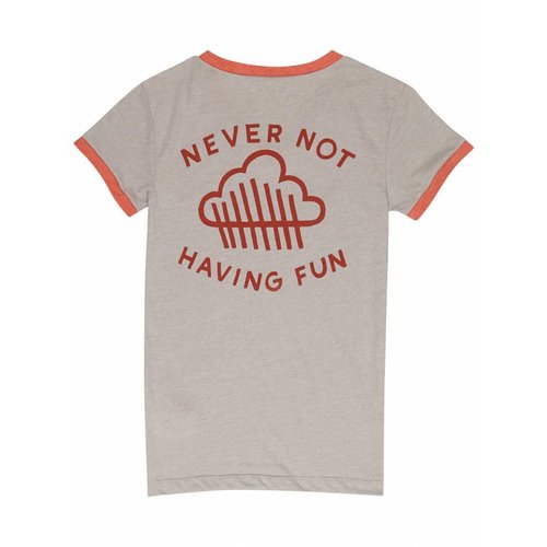 RVCA RVCA Dames Having Fun Tee RVCA RVCA Dames Having Fun Tee