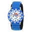 Disney Planes Fire & Rescue - Roestvrij stalen horloge met blauwe nylon band W000880
