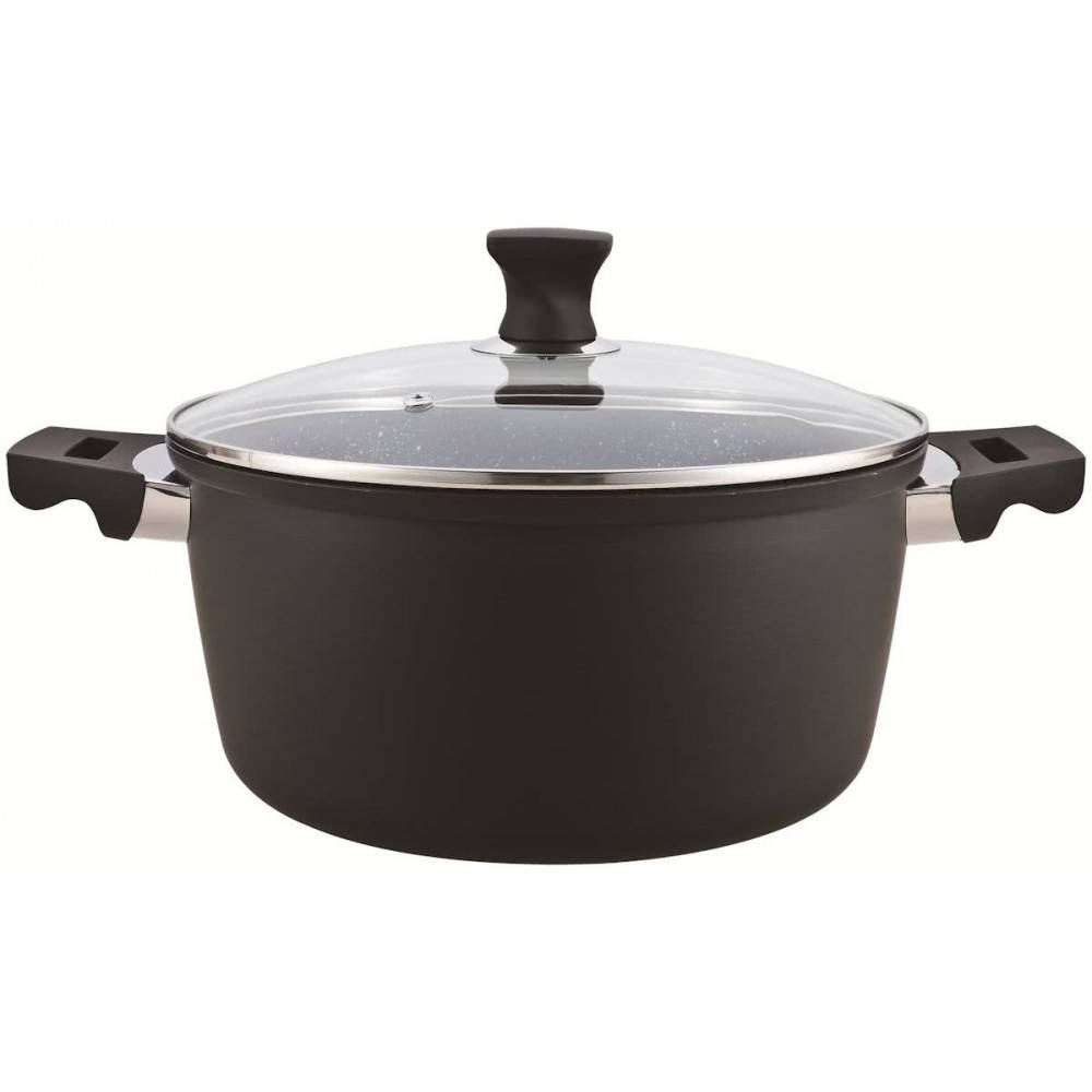 Herenthal Soep/Braadpan met glazen deksel Ø26 cm HT-FC26B