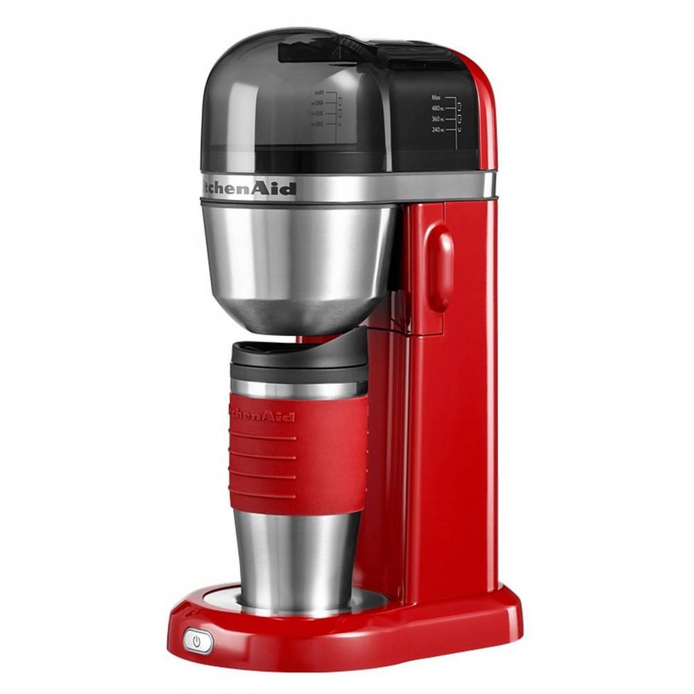 Kitchenaid Koffiezetapparaat met thermosbeker rood 5KCM0402EER