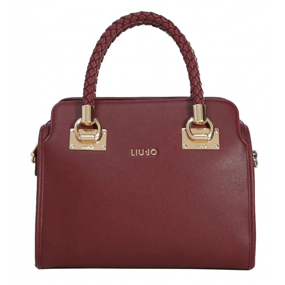 Liu Jo Bauletto Anna medium handtas dark wine N67084 E0003