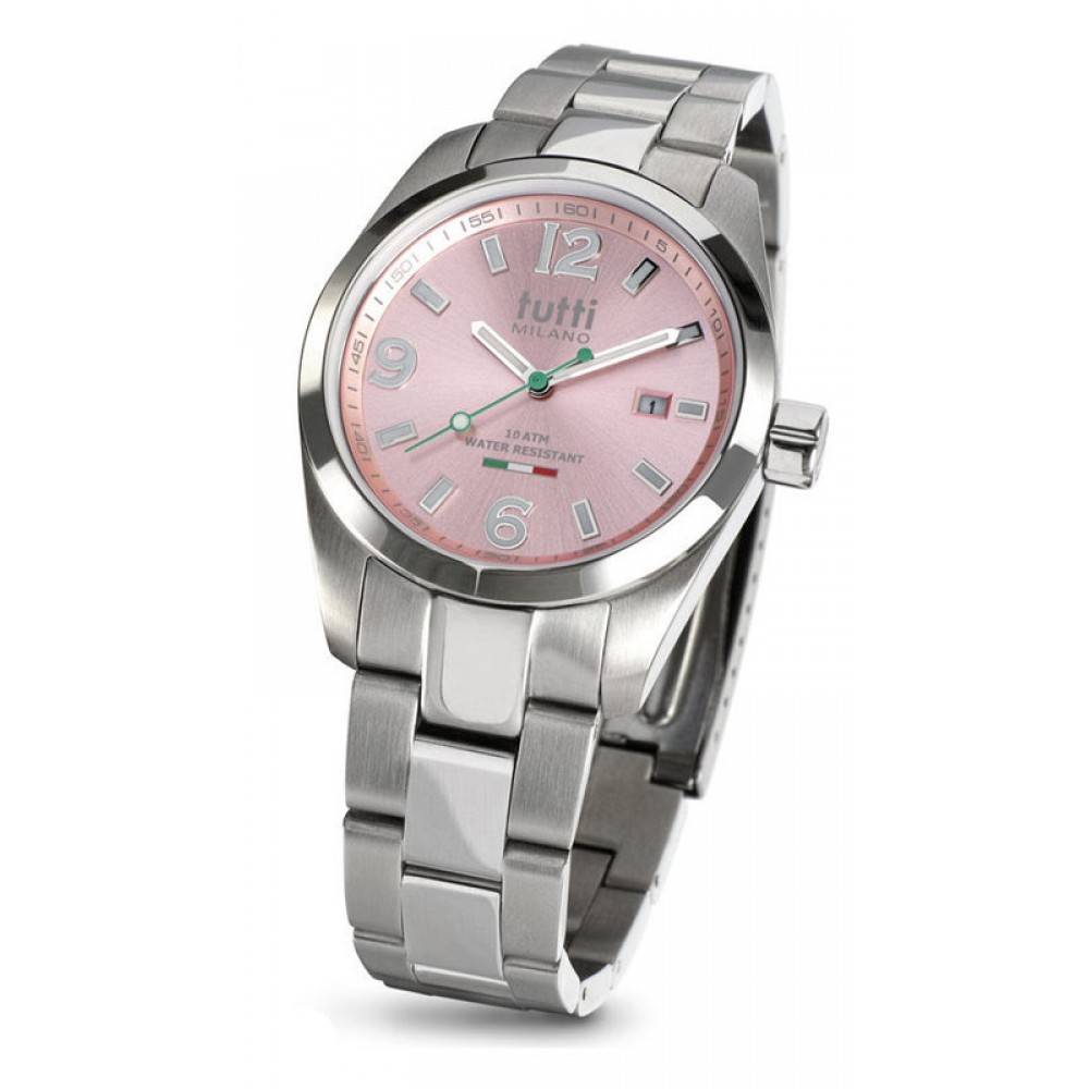 Tutti Milano Bacio Horloge roze TM800 PI