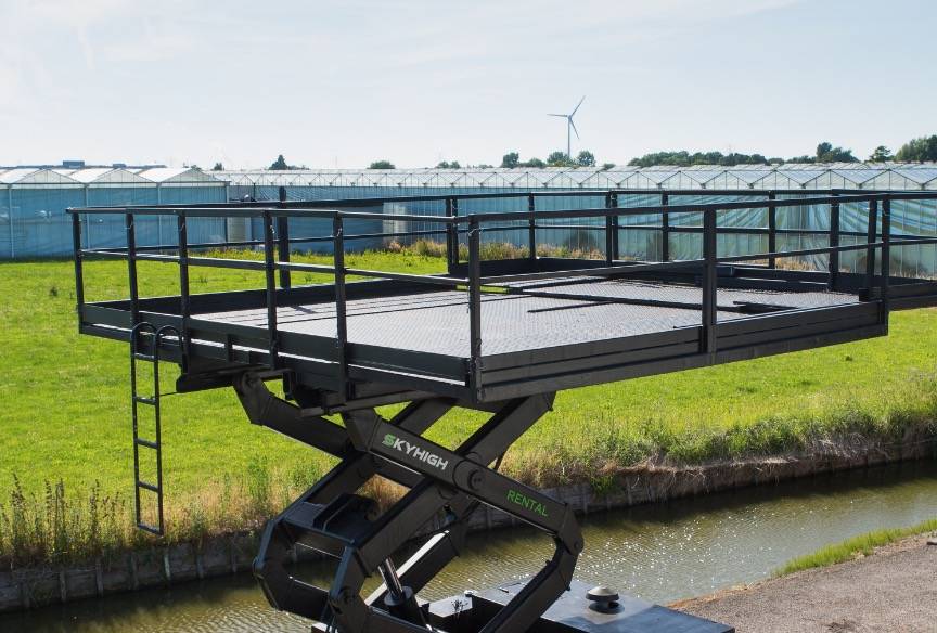 Kassenbouw hoogwerker huren?