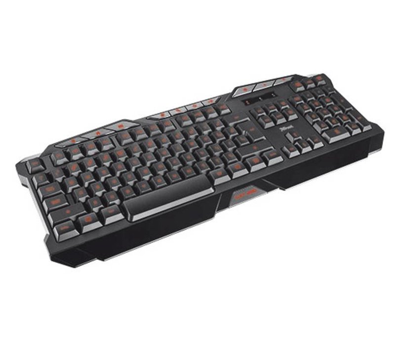 Trust GXT 280 LED Verlicht Gaming Toetsenbord US - Zwart - e-goods.nl Trust GXT 280 LED Verlicht Gaming Toetsenbord US - Zwart - e-goods.nl