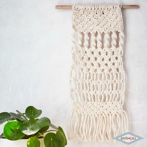 Phildar Phildar mini Macramé wandhanger kit Phildar Phildar mini Macramé wandhanger kit