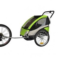 Faster Kinderfietskar voor 2 kinderen met vering