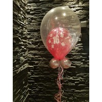 thumb-Cadeau Ballon met Glitter-1