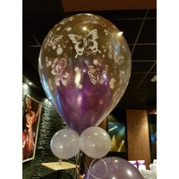 thumb-Cadeau Ballon met Glitter-3