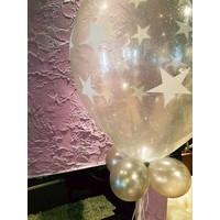 thumb-Cadeau Ballon met Glitter-5