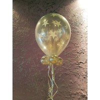 thumb-Cadeau Ballon met Glitter-6