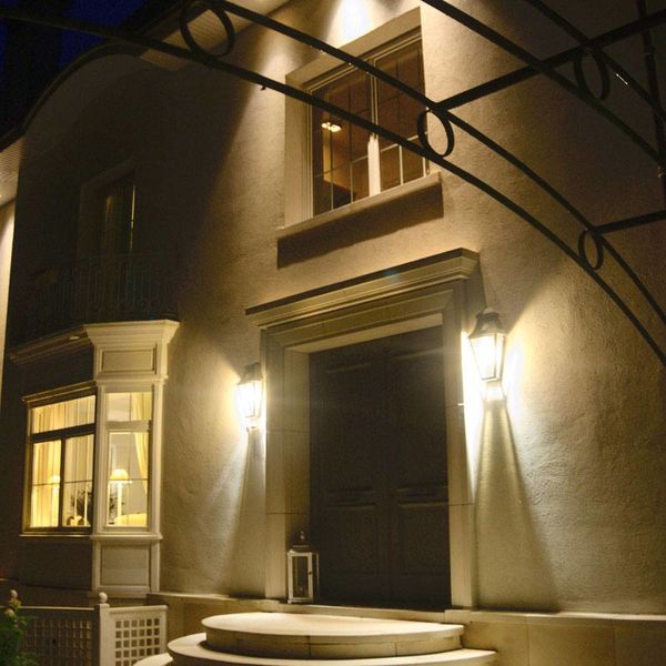 Buitenverlichting wand landelijk brons glas 4 lampen - Feluce Buitenverlichting wand landelijk brons glas 4 lampen - Feluce