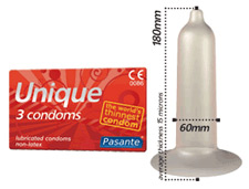 Pasante Unique condooms