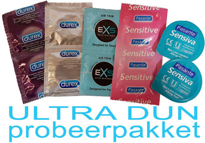 Probeerpakket dunste condooms