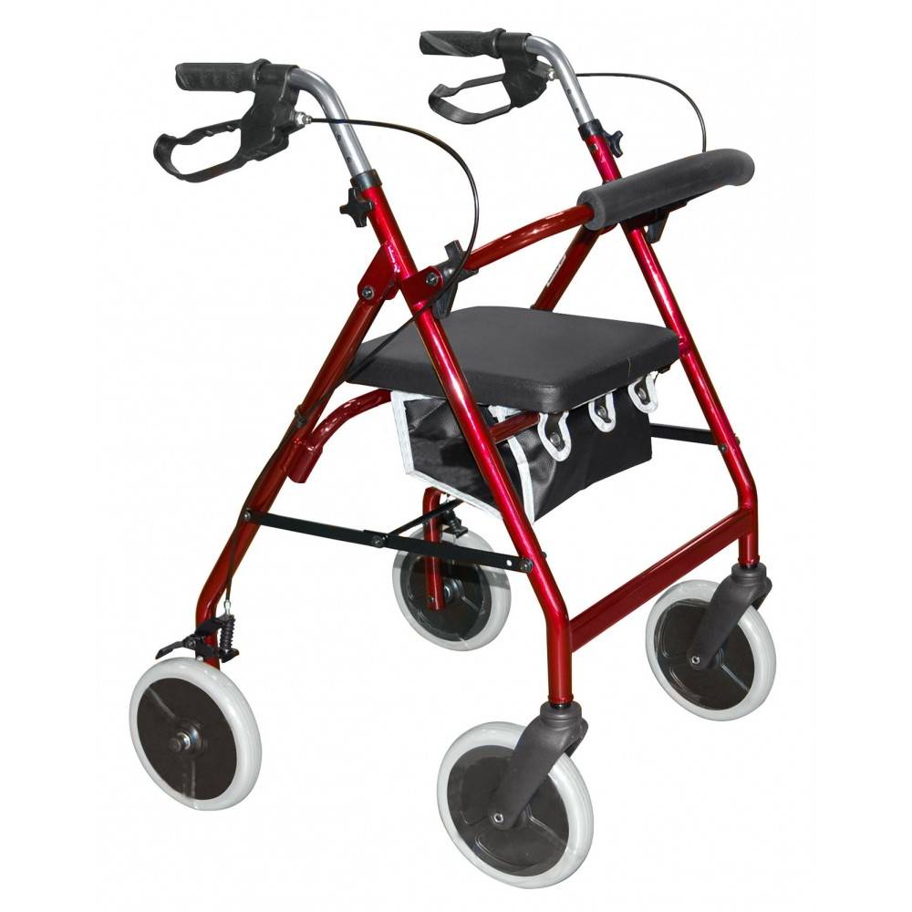 Roma Medical 2463 lichtgewicht 4-wiel rollator