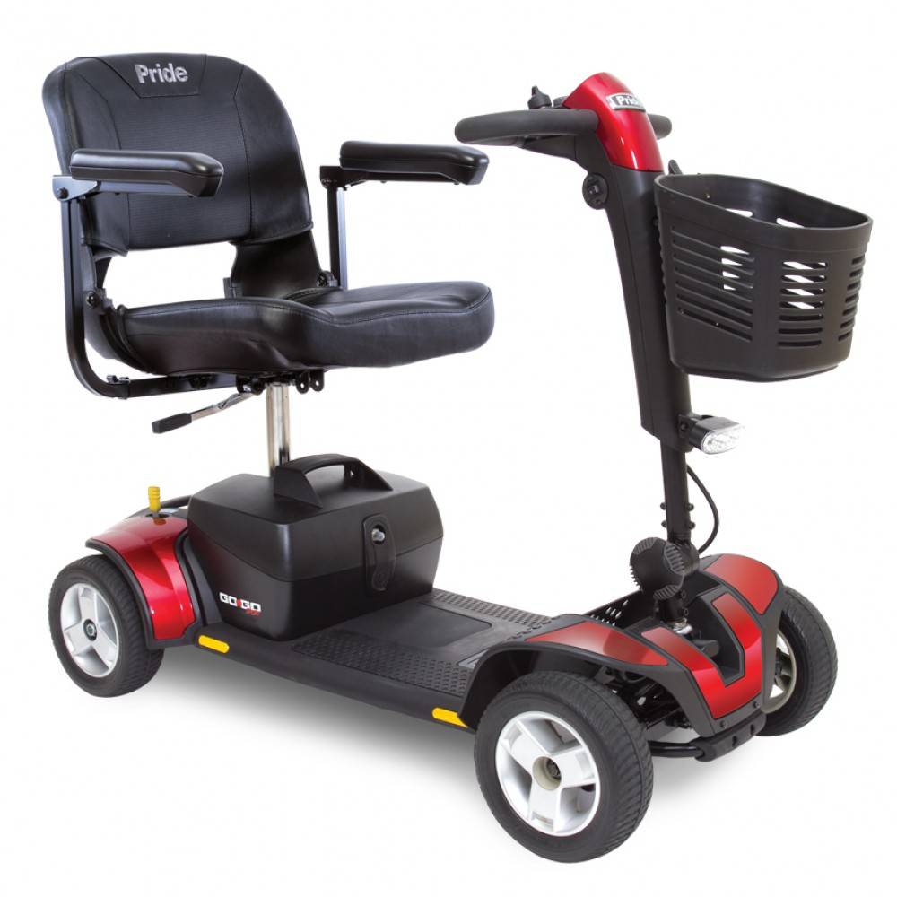Pride scootmobiel opvouwbaar Go-Go Elite Traveller Sport 4 wiel