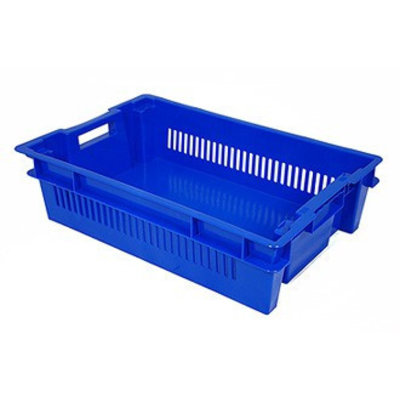 Drehstapelbehälter, geschlossen und durchbrochen, Euronorm, 25 Liter, 600x400x150mm