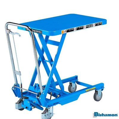 Bishamon Scherenhubwagen Bishamon BI LT-BX-15, 150 kg Hubkraft, Plattform 700x450mm