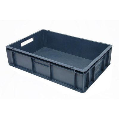 Caja apilable Euronorm 600x400x150mm lisa