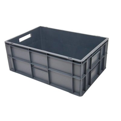 Caja apilable Euronorm 600x400x240mm lisa