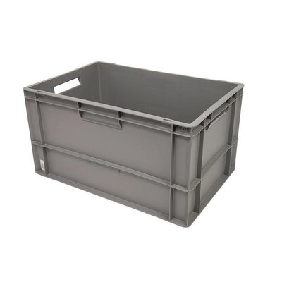 Caja apilable Euronorm 600x400x320mm lisa
