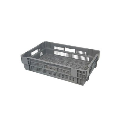 Caja gira y apila Euronorm de rejilla 600x400x144mm