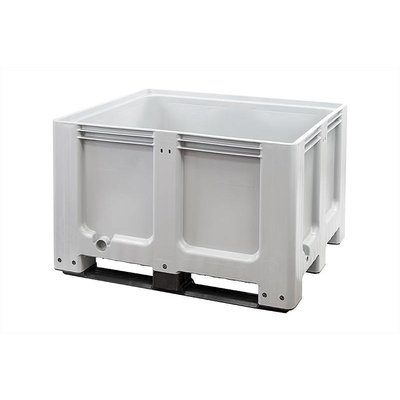 Cajón de plástico 1200x1000x760mm 3 patines