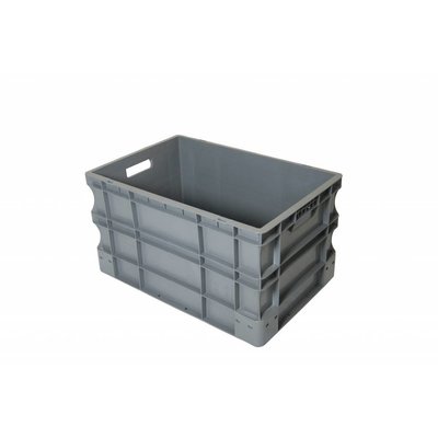 Caja apilable Euronorm 600x400x330mm de plástico PP