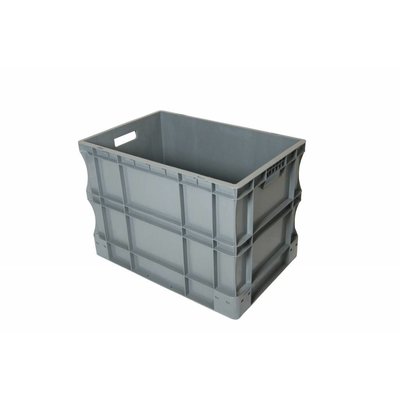 Caja apilable Euronorm 600x400x430mm de plástico PP