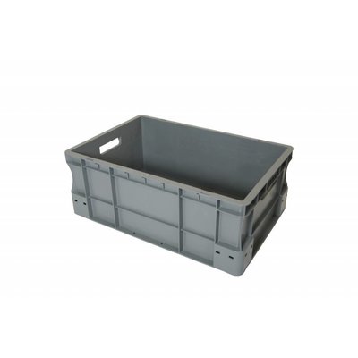 Caja apilable Euronorm 600x400x220mm de plástico PP