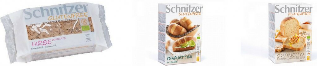 Schnitzer glutenvrij brood: 4 nieuwe soorten in ons assortiment!