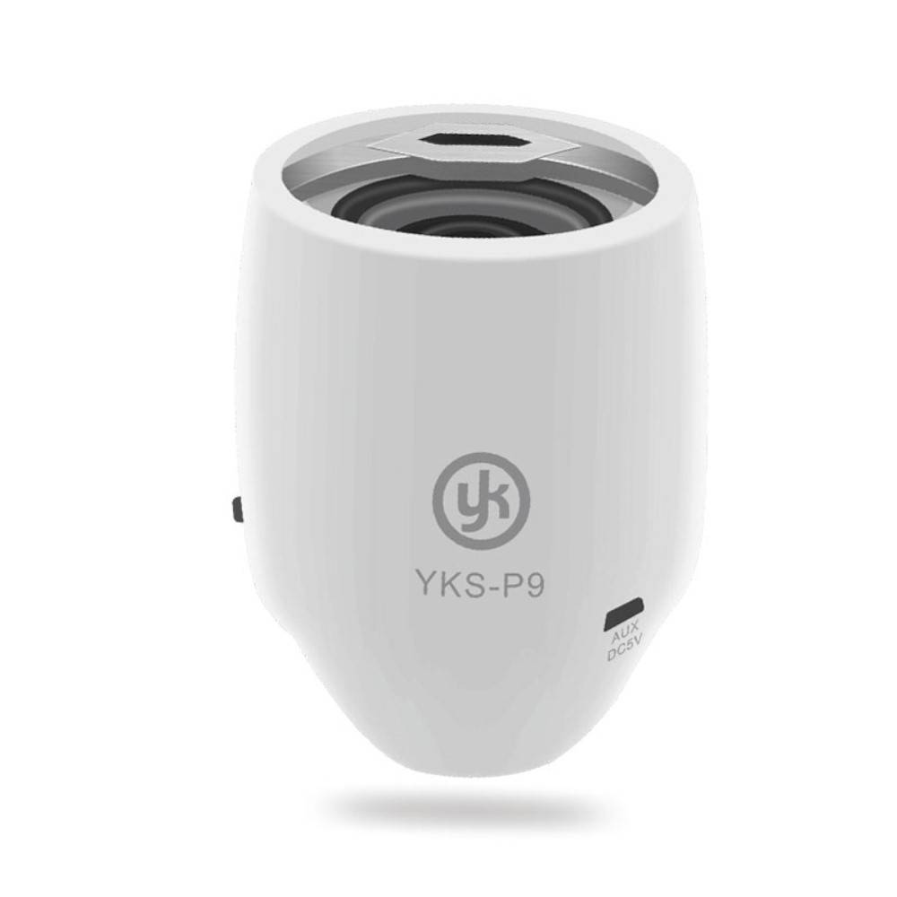 YK YK Mini Bluetooth 3.0 Speaker - Wit