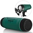 Zealot Zealot Bluetooth Fietsstuur Speaker met Flashlight en Power Bank - Groen