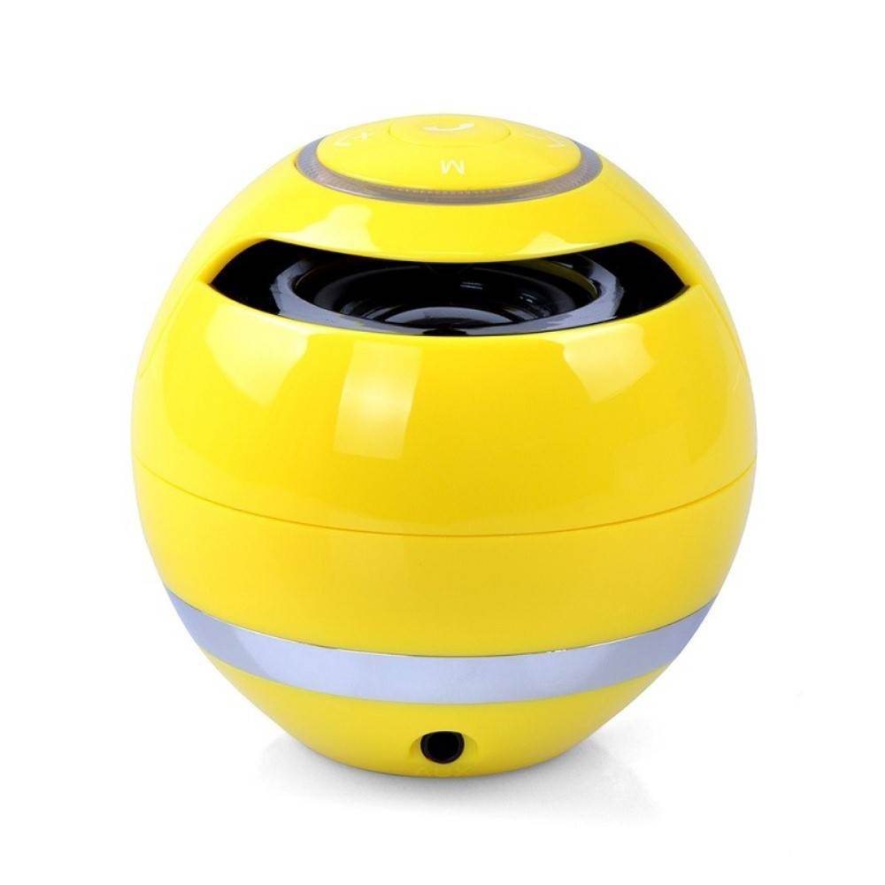 Wireless Bluetooth Speaker met Subwoofer - Geel
