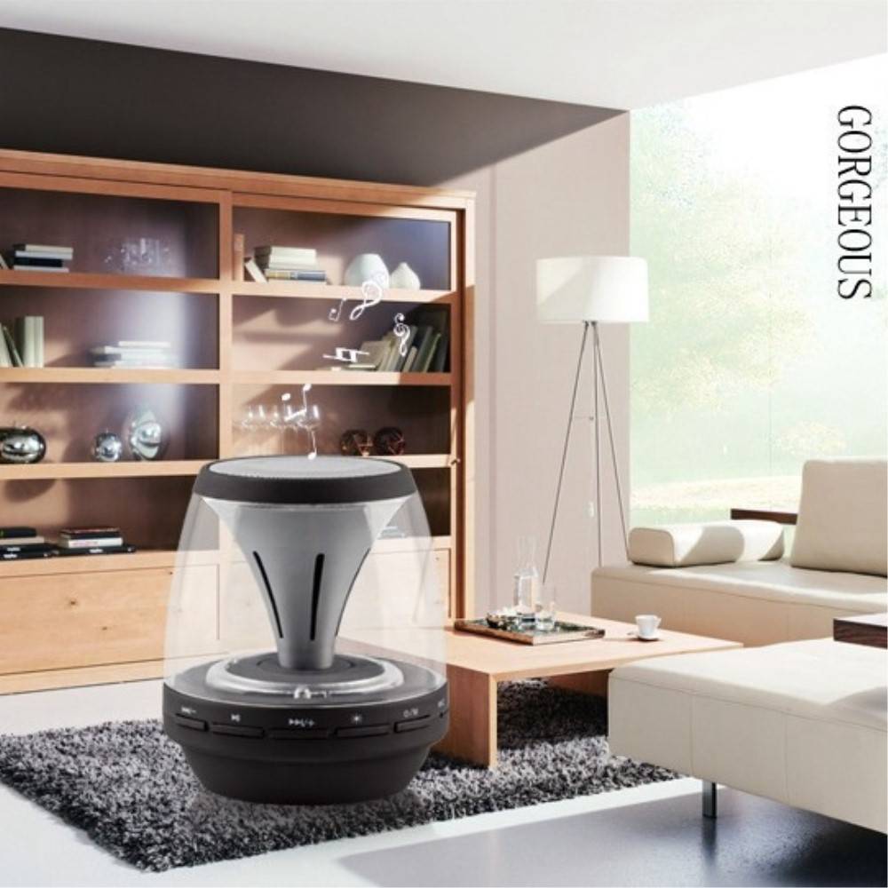 M28 Mini LED Wireless Bluetooth Speaker - Zwart