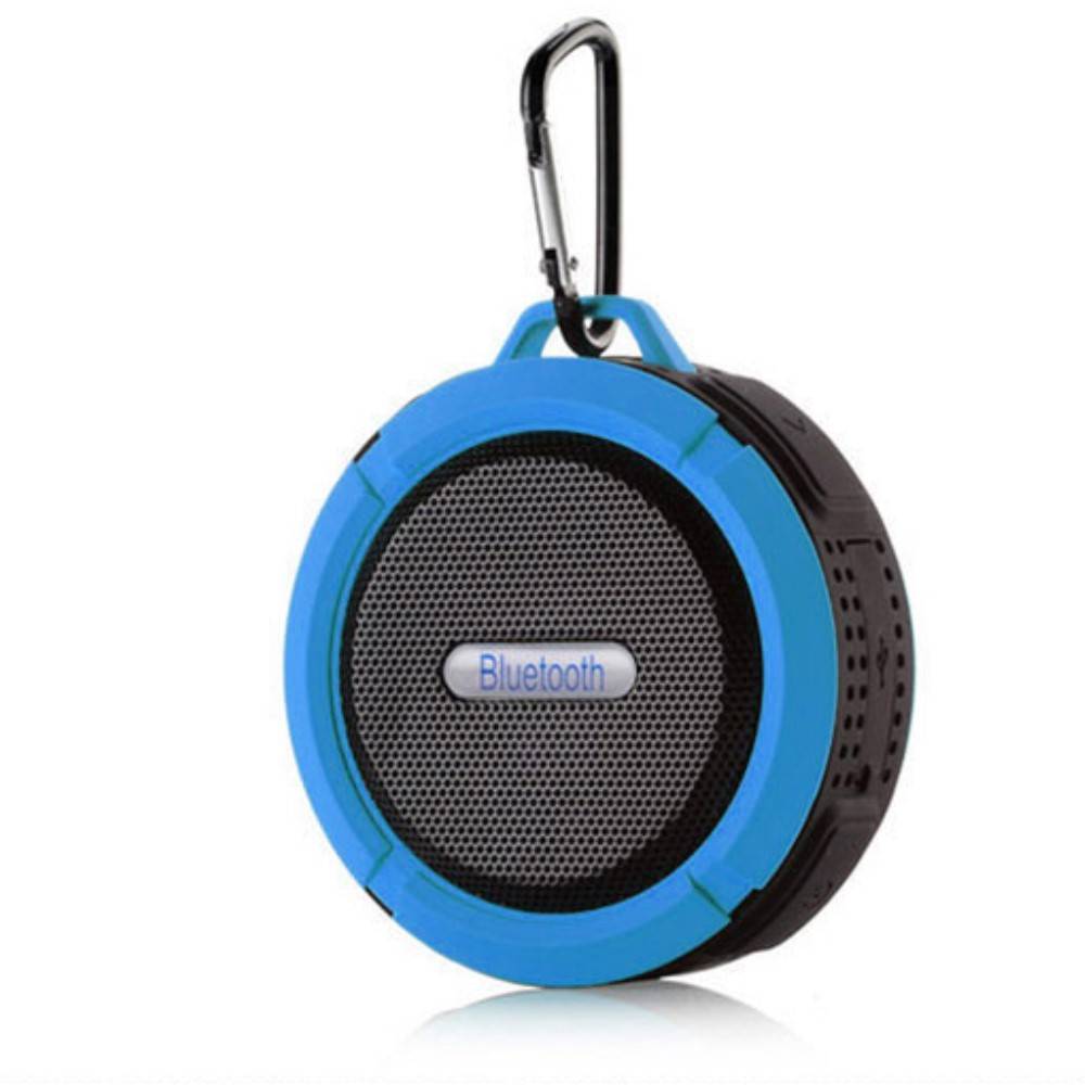 C6 IP65 Zuignap Outdoor Bluetooth Speaker - Blauw