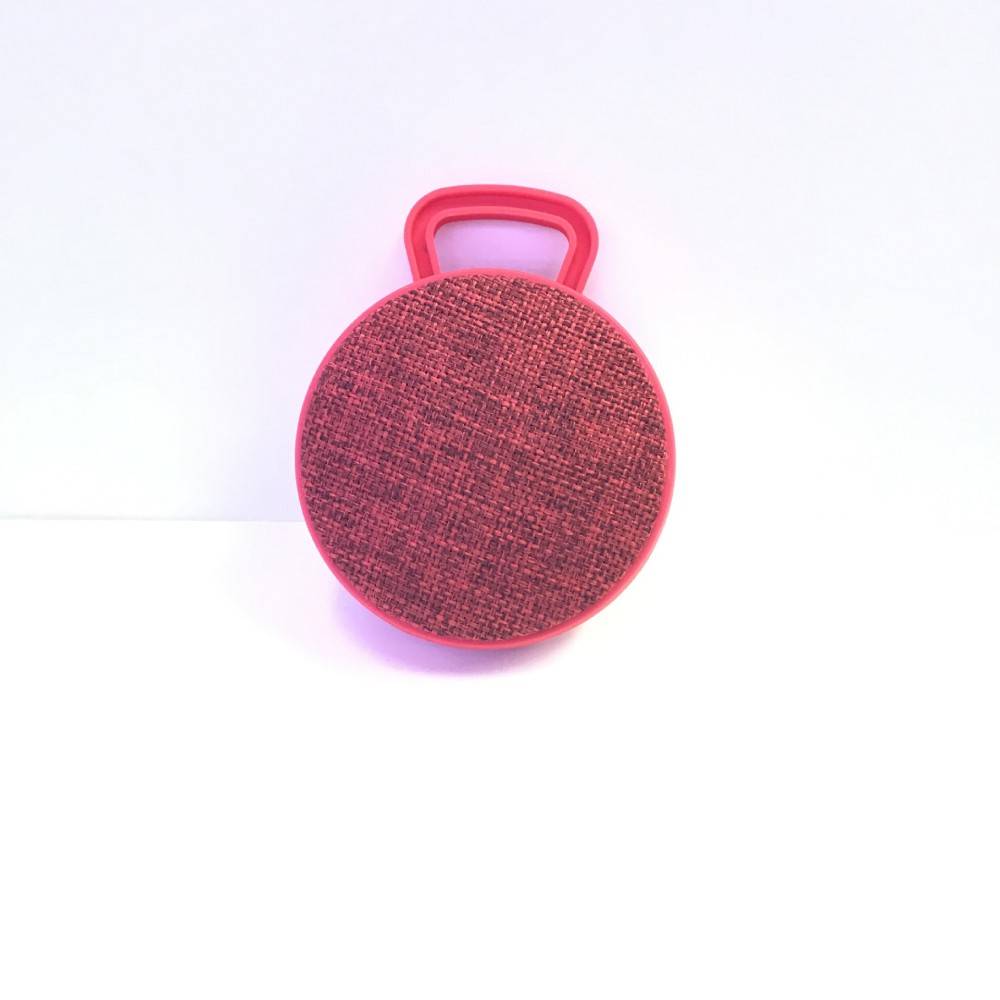 Mini Bluetooth Speaker met Ophanghaakje - Rood