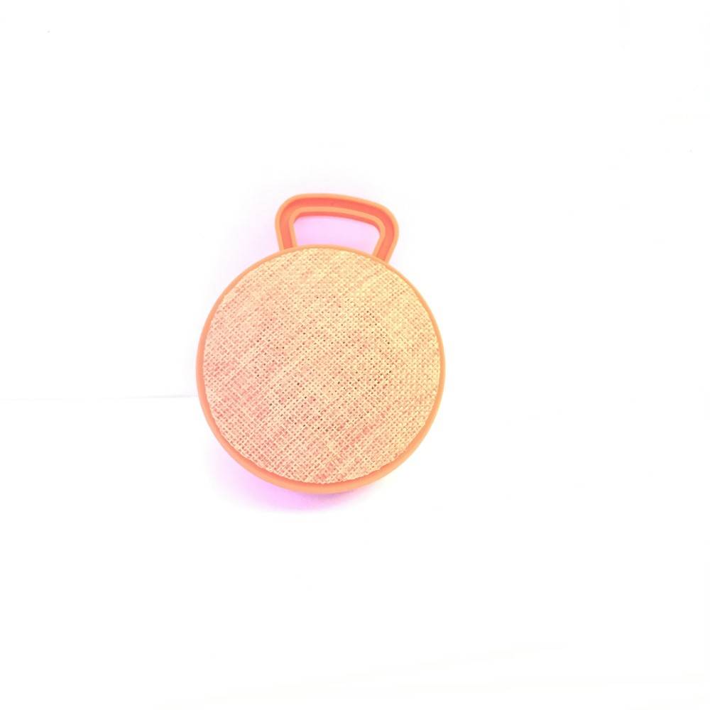Mini Bluetooth Speaker met Ophanghaakje - Oranje